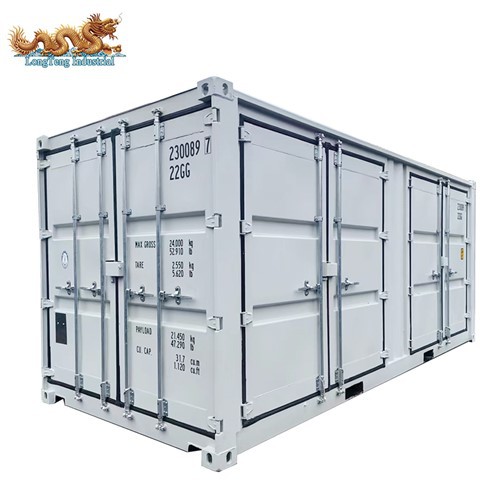 20 Fuß offener Seitencontainer mit 2 Türen